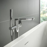 Ideal Standard Tonic II Duo-Badewanne freistehend 1800x800x600 mm Seidenweiß