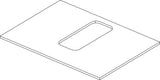 Ideal Standard Adapto Deckplatte 600 mm Pinie hell Dekor für Waschtischunterschrank