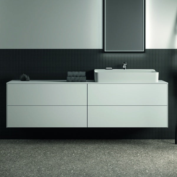 Ideal Standard Conca WT-Unterschrank 1987 mm, 4 Auszüge, Eiche geflammt, Push-Open & Softclose