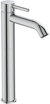 Ideal Standard Ceraline Waschtischarmatur mit 150 mm Ausladung, Ablaufgarnitur und Heißwasser-Sparfunktion