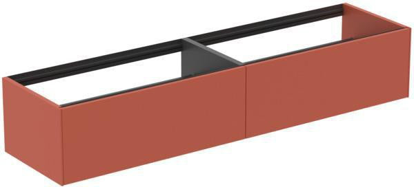 Ideal Standard Conca WT-Unterschrank 1985 mm, 2 Auszüge, Eiche geflammt, wandhängend