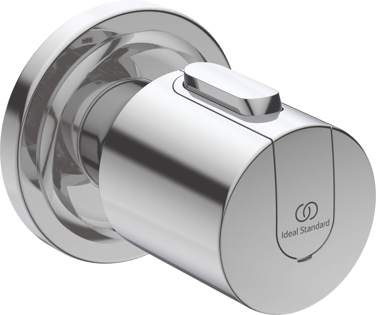 Ideal Standard Wandeinbauventil UP Ceratherm 100 Bausatz 2 Chrom – Keramik-Oberteil