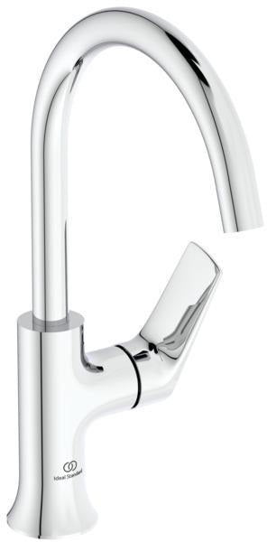 Ideal Standard La Dolce Vita Waschtischarmatur mit hohem Auslauf – Chrom, ohne Ablaufgarnitur