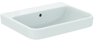 Ideal Standard i.life B Waschtisch 600x480x180mm Weiß ohne Hahnloch mit Überlauf
