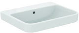 Ideal Standard i.life B Waschtisch 600x480x180mm Weiß ohne Hahnloch mit Überlauf
