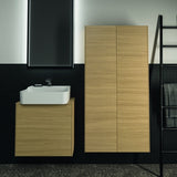 Ideal Standard Conca Waschtischunterschrank Eiche geflammt 602 mm mit Auszug und Push-Open