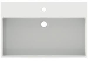 Ideal Standard Waschtisch Extra 700x450x150mm geschliffen Weiß mit 1 Hahnloch und Überlauf