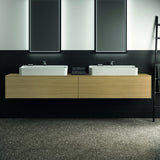 IDEAL STANDARD Conca WT-Unterschrank 2387x505x370 mm, 2 Auszüge, mit Ausschnitt, Weiß