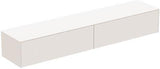 IDEAL STANDARD Waschtischplatte Conca 2387x505 mm Weiß ohne Ausschnitt – Passgenaue Deckplatte