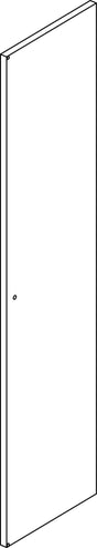 Ideal Standard Conca Türfront für Halbhochschrank, Anschlag links, 1400x347 mm, Weiß