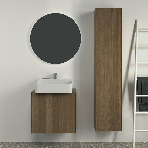 Ideal Standard Conca Waschtischunterschrank Eiche geflammt 602 mm mit Auszug und Push-Open