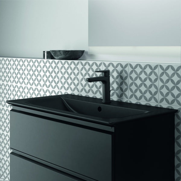 Ideal Standard Möbelwaschtisch Connect Air 1 Hahnloch mit Überlauf 840x460x165 mm Weiß