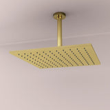 IDEAL STANDARD Idealrain Deckenanschluss 180 mm Chrom – Für Duschkopf, 1/2 Zoll Außengewinde