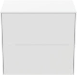 Ideal Standard Conca Waschtischunterschrank 602 mm, 2 Auszüge, Weiß matt, Push-Open
