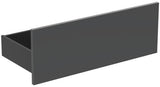 Ideal Standard Eurovit+ Untere Schublade 70 cm Hochglanz Grau Lackiert