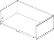 IDEAL STANDARD Adapto Untere Schublade 121 cm Anthrazit Matt für Waschtischunterschrank