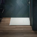 Ideal Standard Ultra Flat Evo Rechteck-Brausewanne 900x700x35 mm Seidenweiß – flacher Einbau & Rutschhemmung
