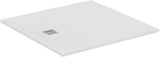 Ideal Standard Ultra Flat S+ Quadrat-Brausewanne 1200x1200mm Mineralguss Weiß Matt