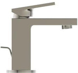 Ideal Standard Waschtischarmatur Piccolo Extra Ausladung 100mm mit Ablaufgarnitur Silver Storm