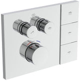 Ideal Standard Ceratherm Navigo Solos Brausethermostat Armaturen-Paket 02 CTherm, KB, HB Brushed Gold