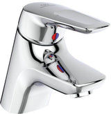 IDEAL STANDARD Ceramix Blue Waschtisch-Einhandhebelmischer Chrom 117 mm mit Ablaufgarnitur
