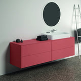 Ideal Standard Conca WT-Unterschrank 1987 mm, 4 Auszüge, Eiche geflammt, Push-Open & Softclose
