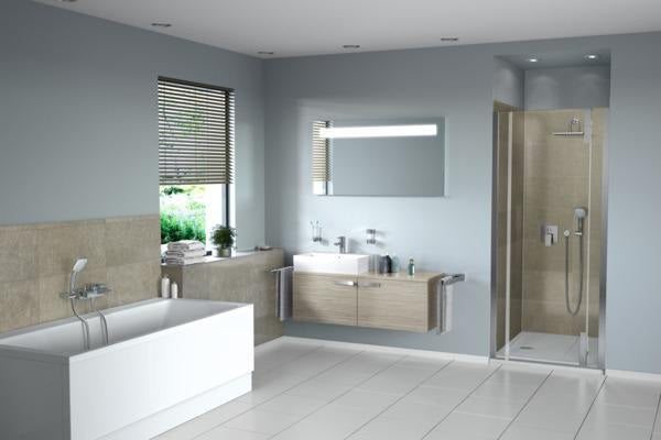 IDEAL STANDARD Quadrat-Brausewanne Ultra Light 800x800x45mm in Weiß – Sanitär-Acryl, flacher Einbau