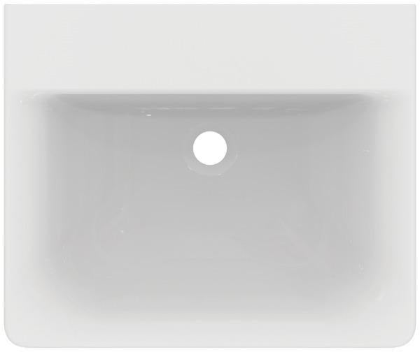 Ideal Standard Connect Cube Waschtisch 550x460x175mm Weiß ohne Hahnloch ohne Überlauf
