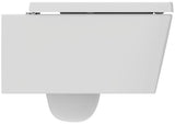 Ideal Standard Blend Cube WC-Paket wandhängend, randlos, mit SoftClosing-Sitz, 365x540x375 mm, Weiß