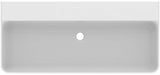 Ideal Standard Conca Aufsatzwaschtisch 1000x450x165 mm Weiß ohne Hahnloch mit Überlauf