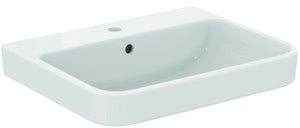 Ideal Standard i.life B Waschtisch 600 mm, 1 Hahnloch, mit Überlauf, Weiß
