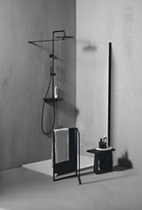IDEAL STANDARD Duschsystem Ceratherm S200 mit thermostatischer Kopfbrause 300 mm Silk Black