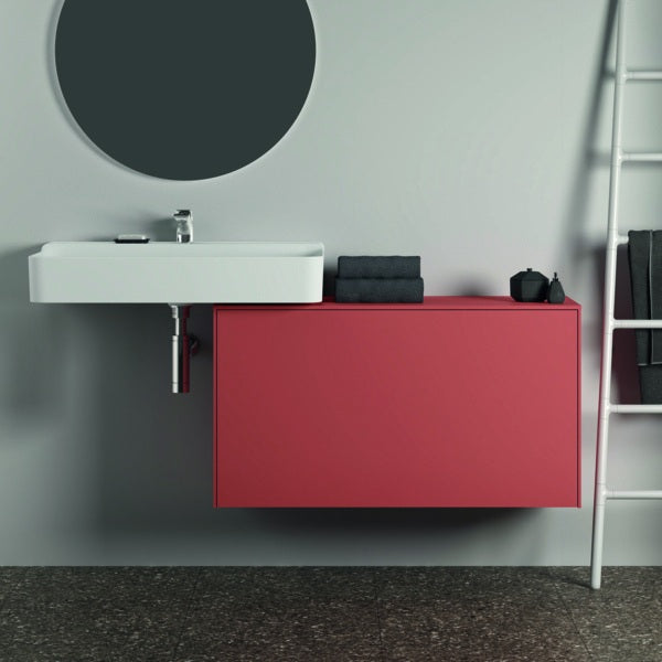 Ideal Standard Conca WT-Unterschrank 1002 mm, 1 Auszug, Push-Open, Weiß Matt