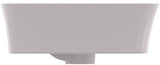 Ideal Standard Ipalyss Aufsatzschale 1 Hahnloch mit Überlauf 550x380x145mm Weiß