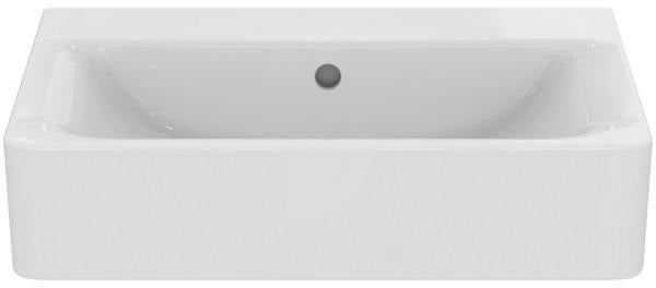 Ideal Standard Connect Cube Waschtisch 600x460mm Weiß ohne Hahnloch mit Überlauf