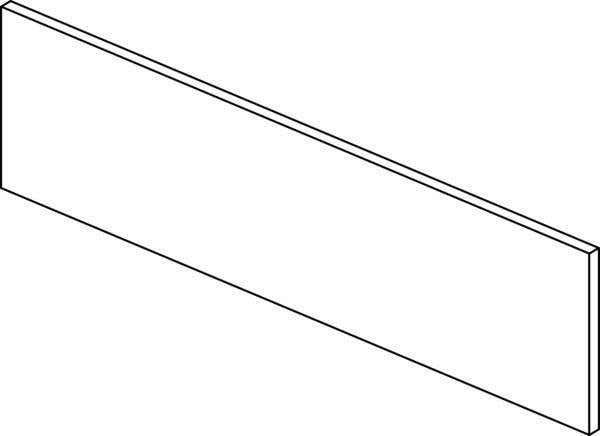 IDEAL STANDARD Conca Obere linke Schubladenfront 980x267mm Weiß – Badmöbel Ersatzfront