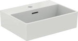 Ideal Standard Handwaschbecken Extra 450x350x150mm, 1 Hahnloch, mit Überlauf, Weiß, geschliffen