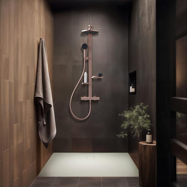Ideal Standard Rechteck-Brausewanne Ultra Flat Evo 1400x1000x35mm Seidenweiß – Rutschhemmend