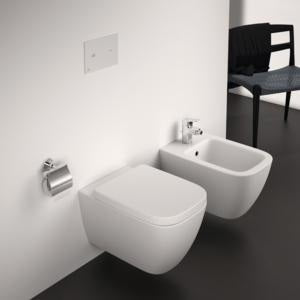 Ideal Standard i.life B WC-Paket randlos mit WC-Sitz SmartGuard 36x54x38 cm Weiß