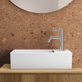 Ideal Standard Handwaschbecken Extra 450x250x150mm, 1 Hahnloch rechts, mit Überlauf, geschliffen, Weiß