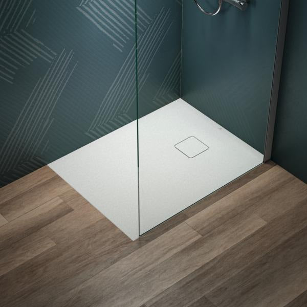 Ideal Standard Ultra Flat Evo Rechteck-Brausewanne 900x700x35 mm Seidenweiß – flacher Einbau & Rutschhemmung