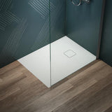 Ideal Standard Ultra Flat Evo Rechteck-Brausewanne 900x700x35 mm Seidenweiß – flacher Einbau & Rutschhemmung