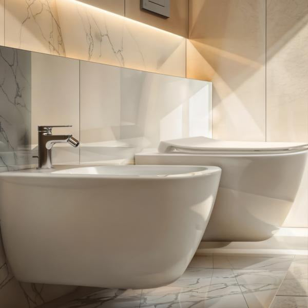 Ideal Standard i.life B Wand-Bidet 355x540x300 mm Weiß – Keramik mit Überlauf