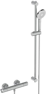 Ideal Standard Ceratherm T50 Brausethermostat mit 900 mm Brausestange und 3-Funktions-Handbrause in Chrom
