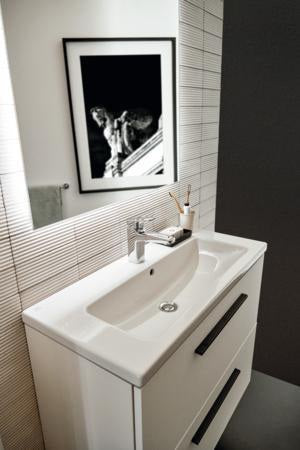 Ideal Standard i.life S Möbelwaschtisch 810 mm, 1 Hahnloch, mit Überlauf, Weiß