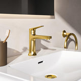 Ideal Standard La Dolce Vita Waschtischarmatur mit Ablaufgarnitur, Chrom, Heißwasser-Sparfunktion