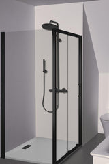 Ideal Standard Duschsystem Ceratherm T25 KB d:300mm Stick-Handbrause Silk Black