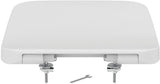Ideal Standard WC-Sitz STRADA II Wrapover Weiß Duroplast mit Deckel und Edelstahl-Scharnieren
