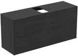 Ideal Standard Conca WT-Unterschrank 1202 mm, 2 Auszüge, Eiche geflammt, Push-Open