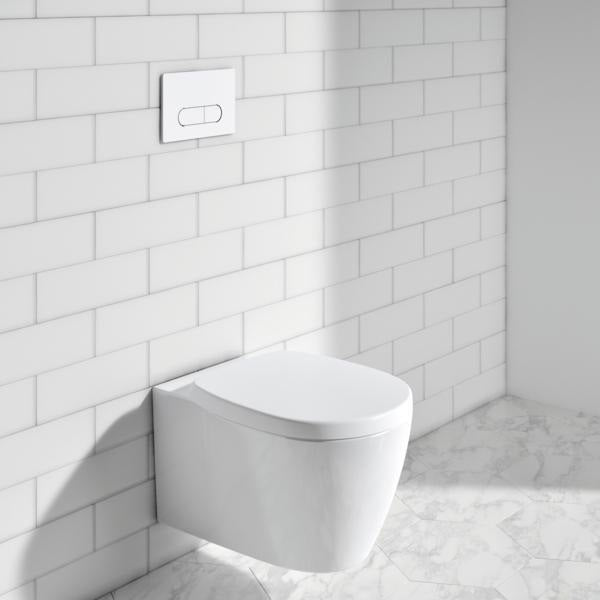 Ideal Standard Connect Wand-Tiefspül-WC AquaBlade 370x545x340 mm Weiß
